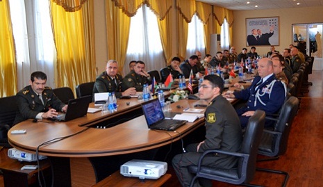 Azerbaijan holds meeting of military attaches of foreign countries